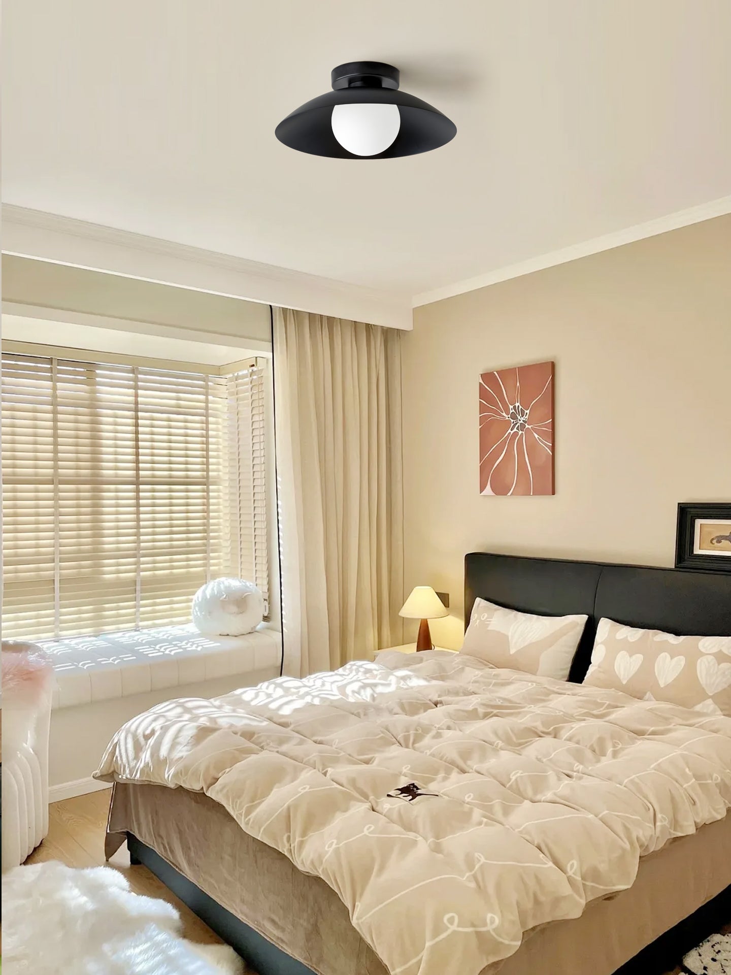 LuxeAura - Minimalist Ceiling Fixture