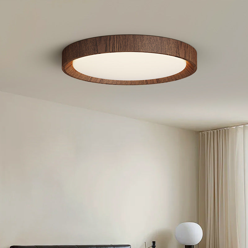 Dark Wooden Ceiling Lamp 0