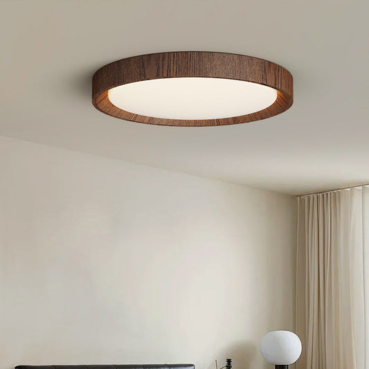 Dark Wooden Ceiling Lamp 0
