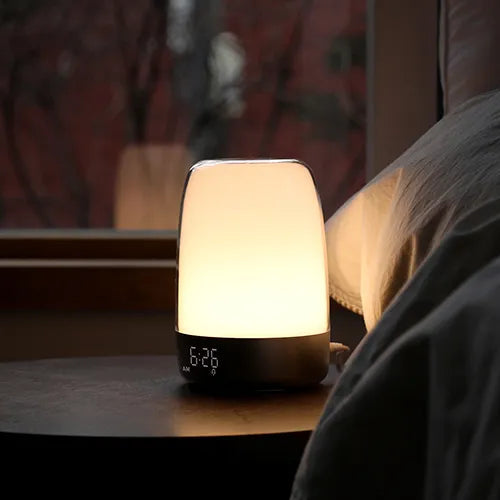 DawnGlow | Elegant Sunrise Alarm Clock with Adjustable Brightness Feature 1
