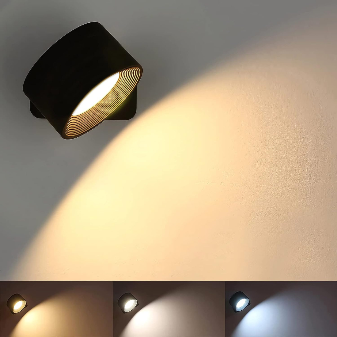 FlexiBeam – Rechargeable 360° Wall Light