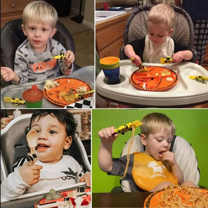 DiggerWare | Engaging Fun Children's Mealtime Tableware Set 2