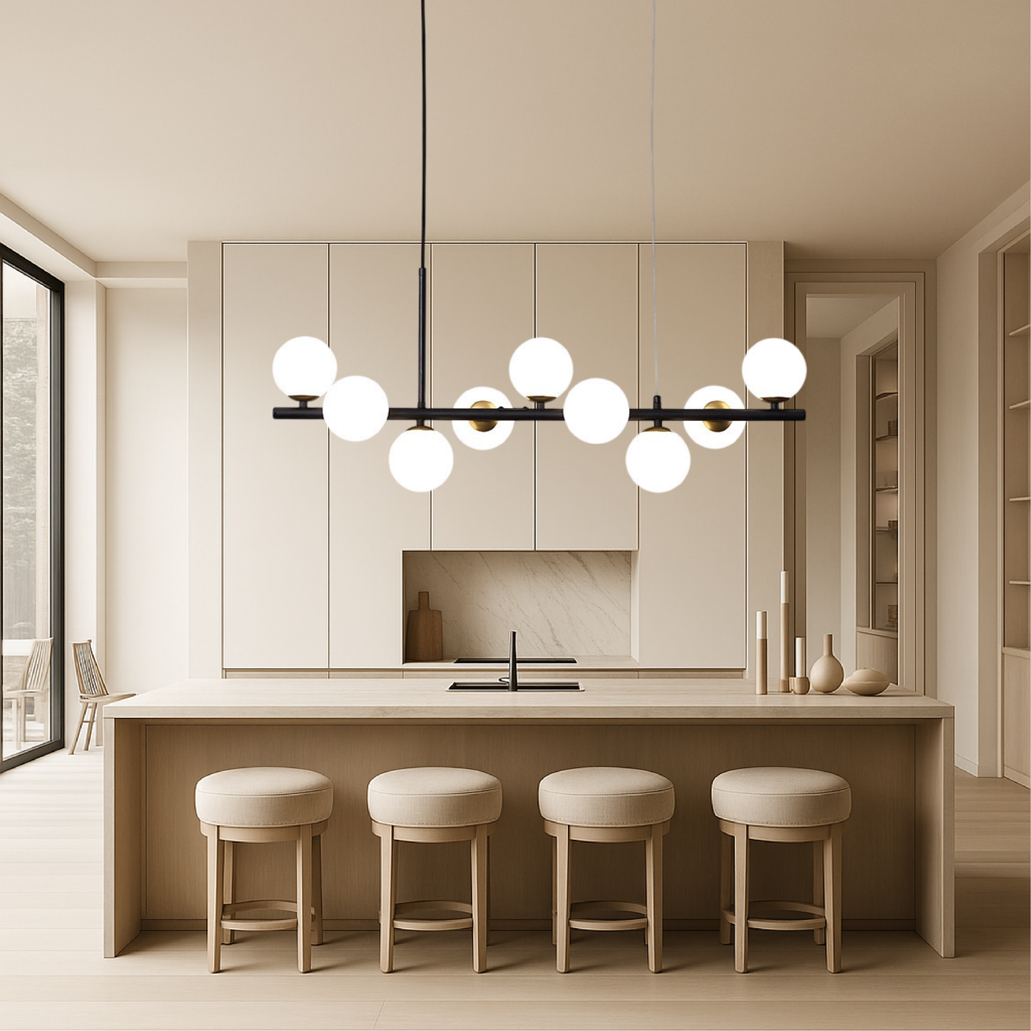 Dining Room Black Pendant Lamp 4