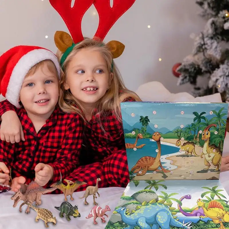 DinoDelight | Colorful Interactive Dinosaur Advent Calendar for Kids 2