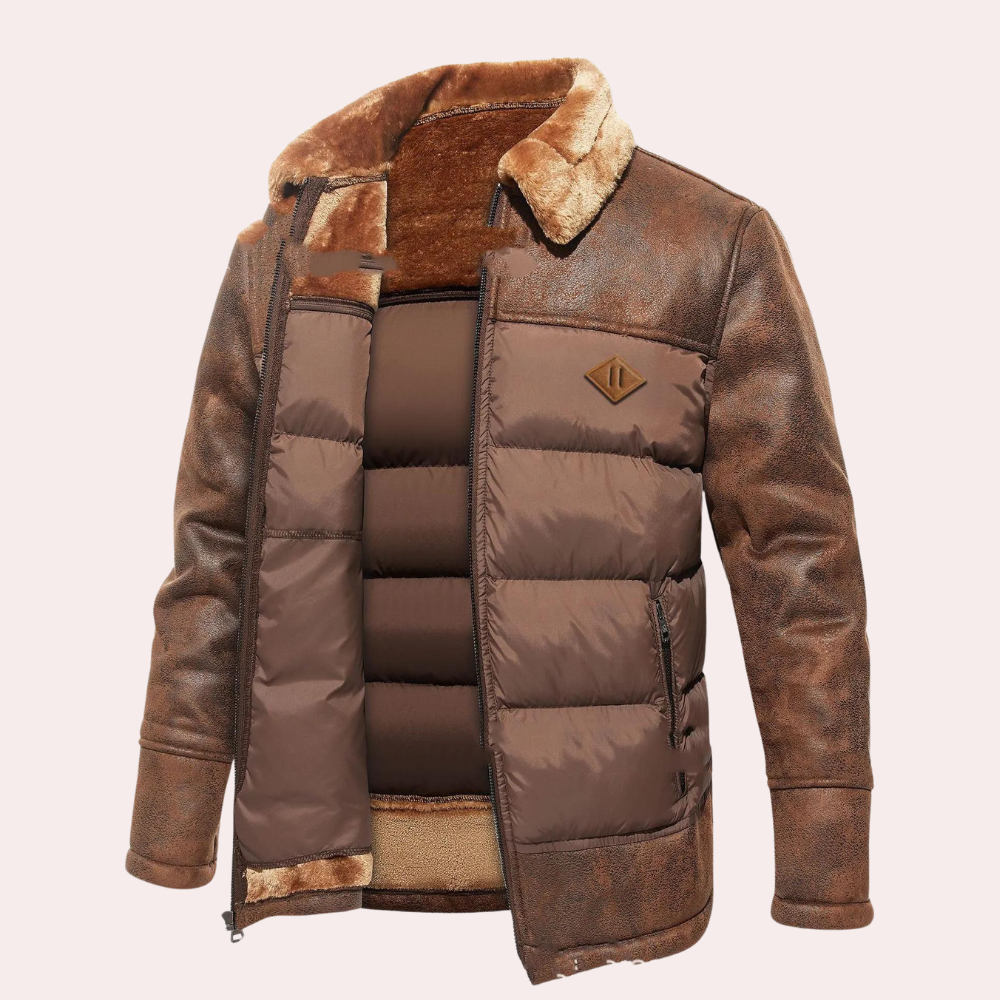 Dirk | Padded winter jacket for men 0