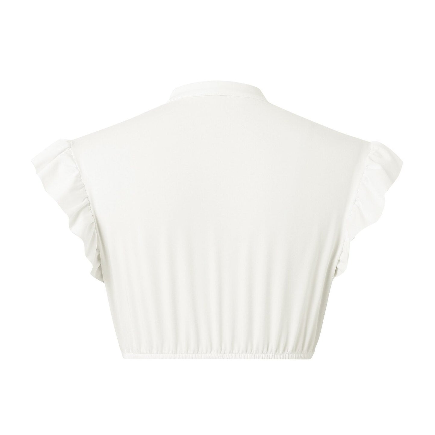Dirndl blouse with ruffle sleeves – Oktoberfest | Playful traditional top for women 8