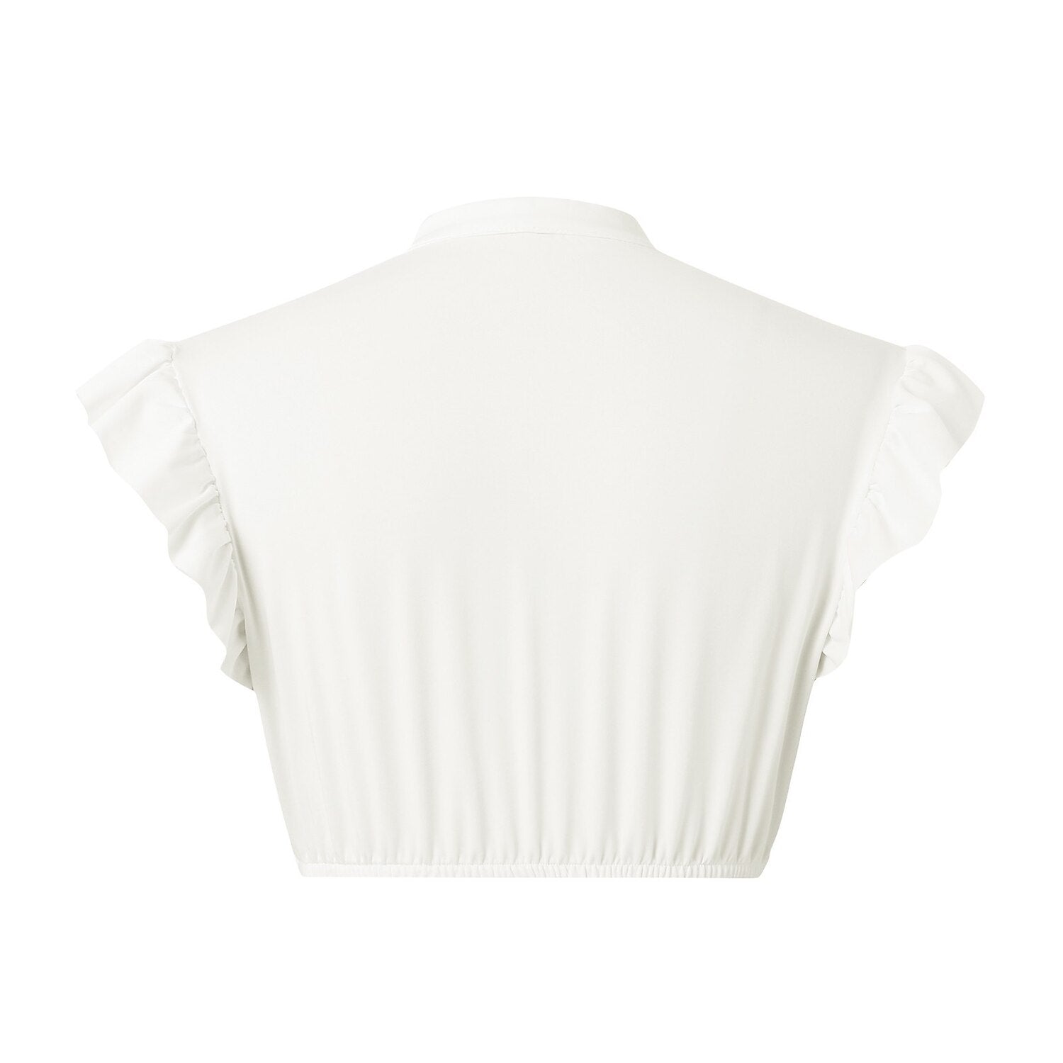 Dirndl blouse with ruffle sleeves – Oktoberfest | Playful traditional top for women 8