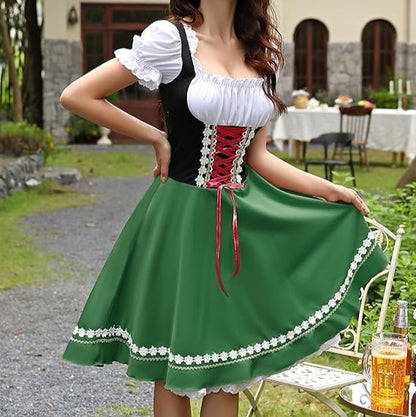 Dirndl dress costume with blouse – Oktoberfest | Classic traditional outfit for women 2
