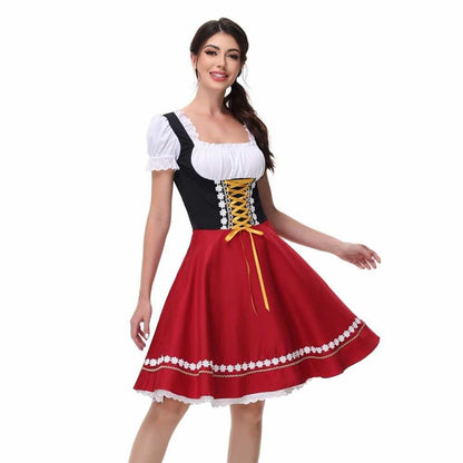 Dirndl dress costume with blouse – Oktoberfest | Classic traditional outfit for women 9
