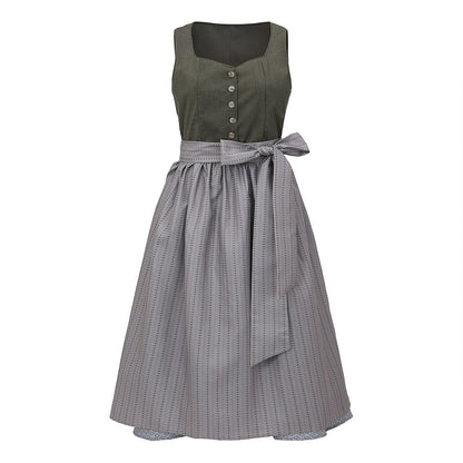 Dirndl dress with apron – Oktoberfest | Wiesn outfit for a charming appearance in traditional costume 1