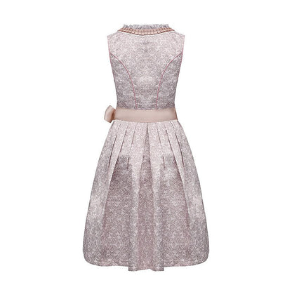 Dirndl with lace-trimmed apron – Oktoberfest | Elegant traditional dress with fine details 7