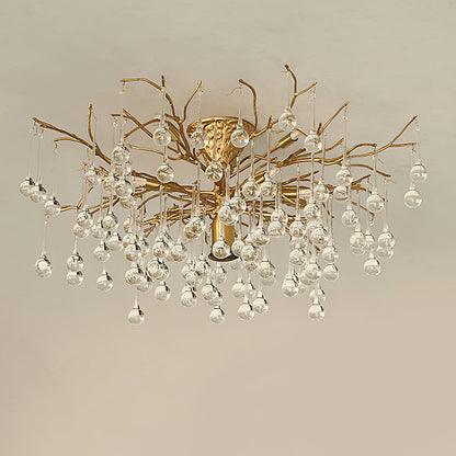 DivinoAura - Timeless Ceiling Light with Luxurious Finish and Soft Light