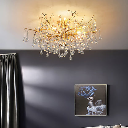 DivinoAura - Timeless Ceiling Light with Luxurious Finish and Soft Light