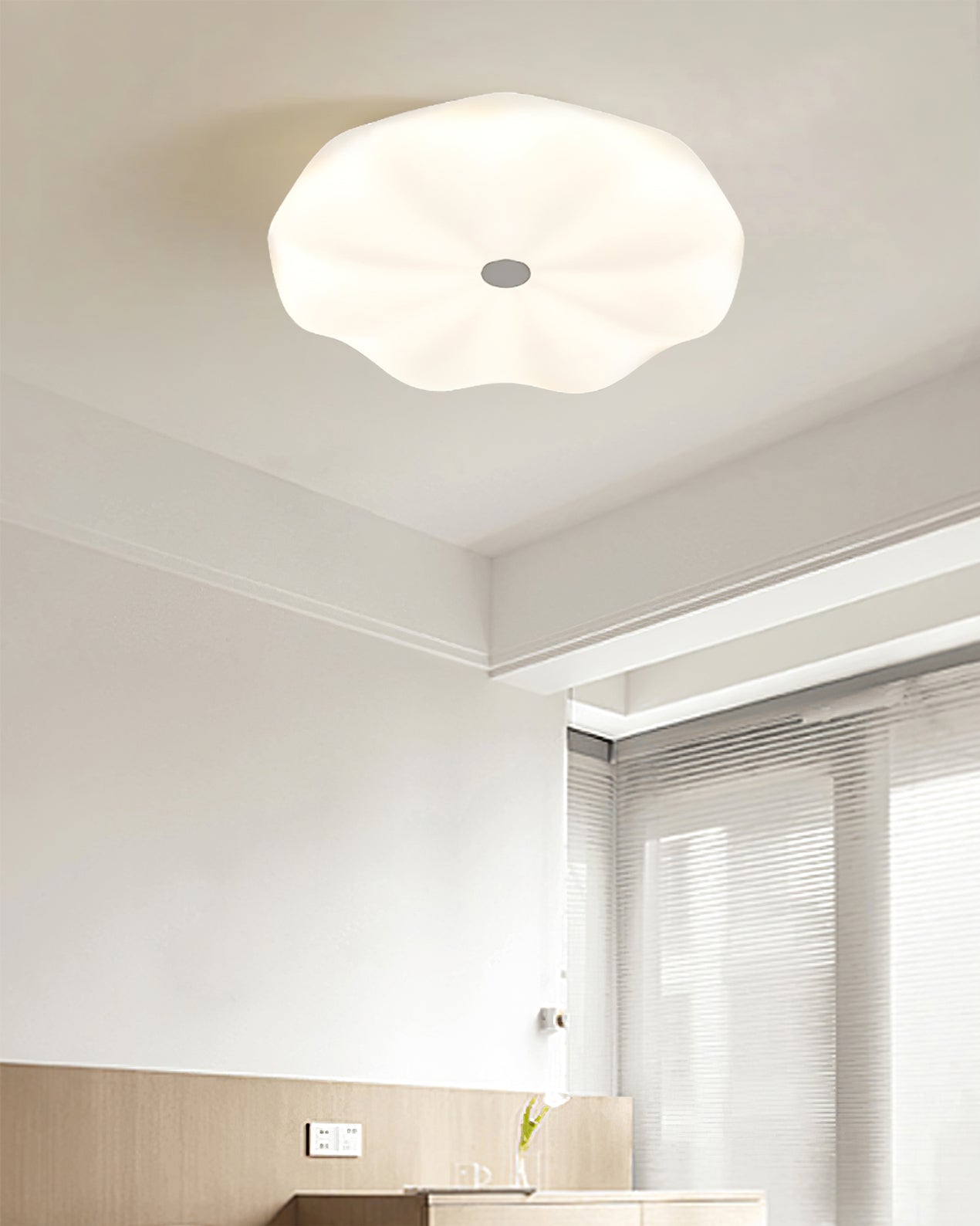 LuxeRing - Deckenlampe mit glattem Runddesign und gemütlichem Licht