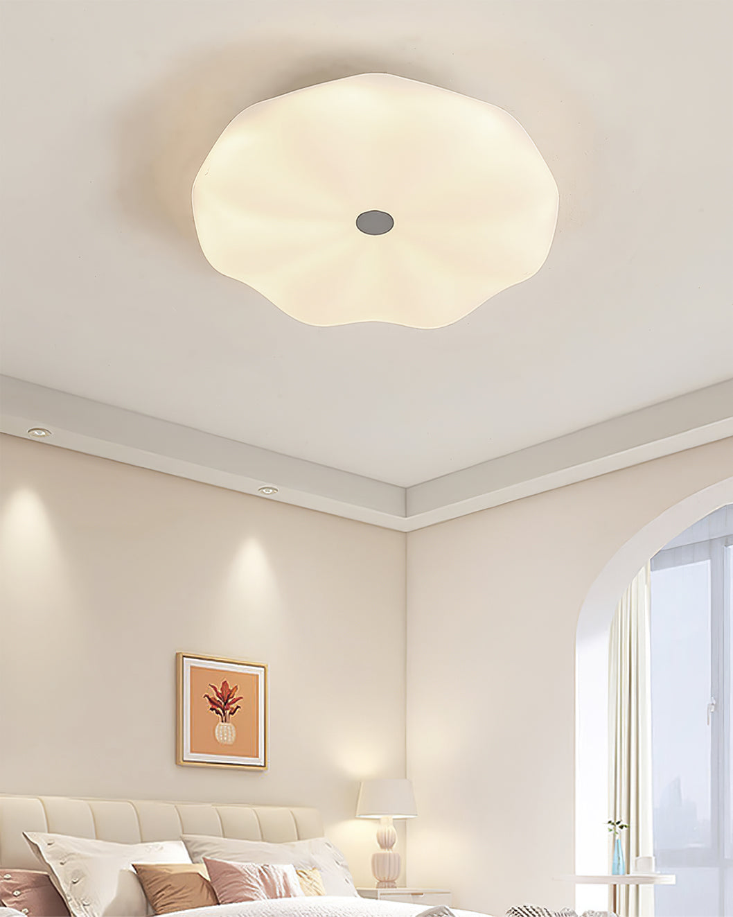 LuxeRing - Deckenlampe mit glattem Runddesign und gemütlichem Licht