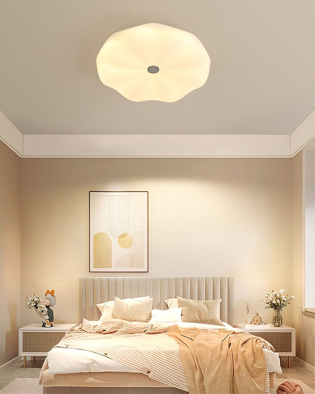 LuxeRing - Deckenlampe mit glattem Runddesign und gemütlichem Licht