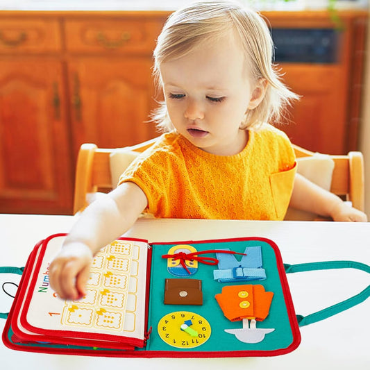 EduPlay | Interactive Engaging Soft Activity Learning Book for Toddlers 0