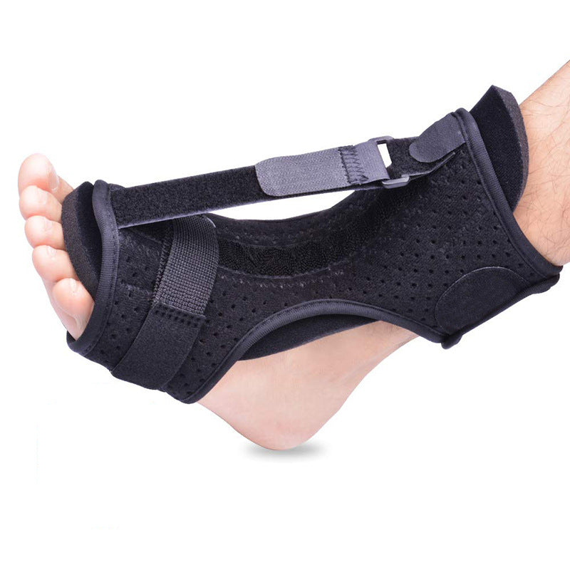 Adjustable Dorsal Night Splint with Plantar Drop Orthotic Brace for Heel Pain Relief-3