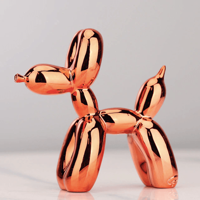 ElectraArt | Stylish Modern Electroplated Balloon Dog Sculpture for Home Décor 2