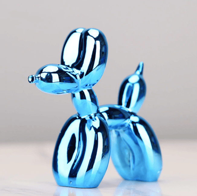 ElectraArt | Stylish Modern Electroplated Balloon Dog Sculpture for Home Décor 4