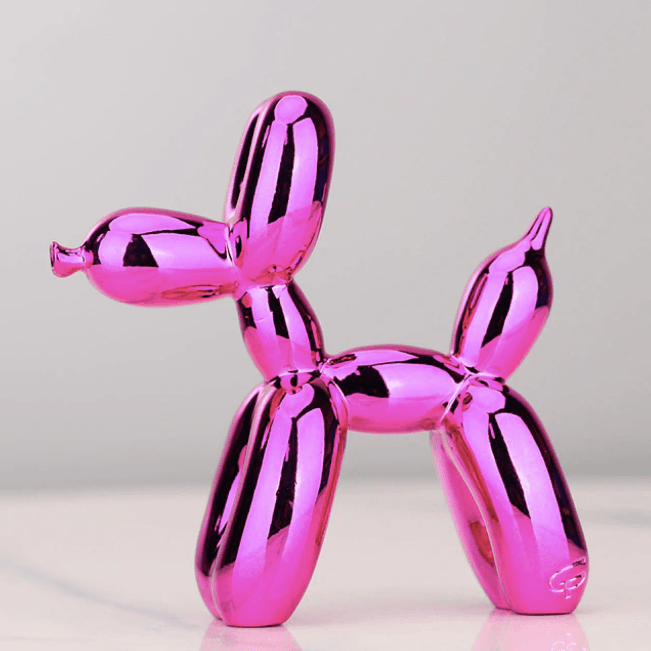 ElectraArt | Stylish Modern Electroplated Balloon Dog Sculpture for Home Décor 8