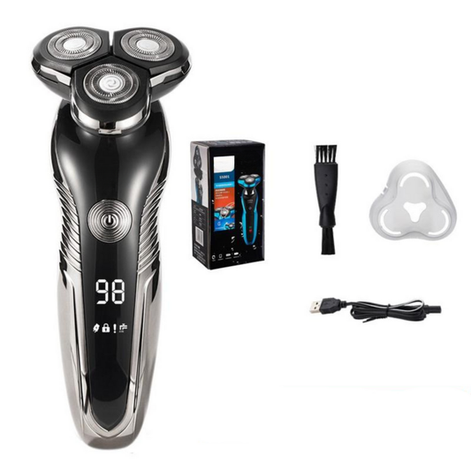 Electric Waterproof Shaver for Wet and Dry Shaving – Rechargeable Skin-Friendly Electric Razor for Men 0