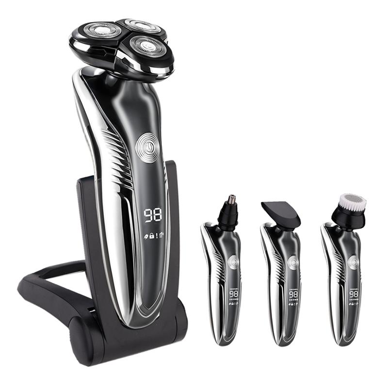 Electric Waterproof Shaver for Wet and Dry Shaving – Rechargeable Skin-Friendly Electric Razor for Men 3