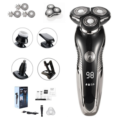 Electric Waterproof Shaver for Wet and Dry Shaving – Rechargeable Skin-Friendly Electric Razor for Men 5