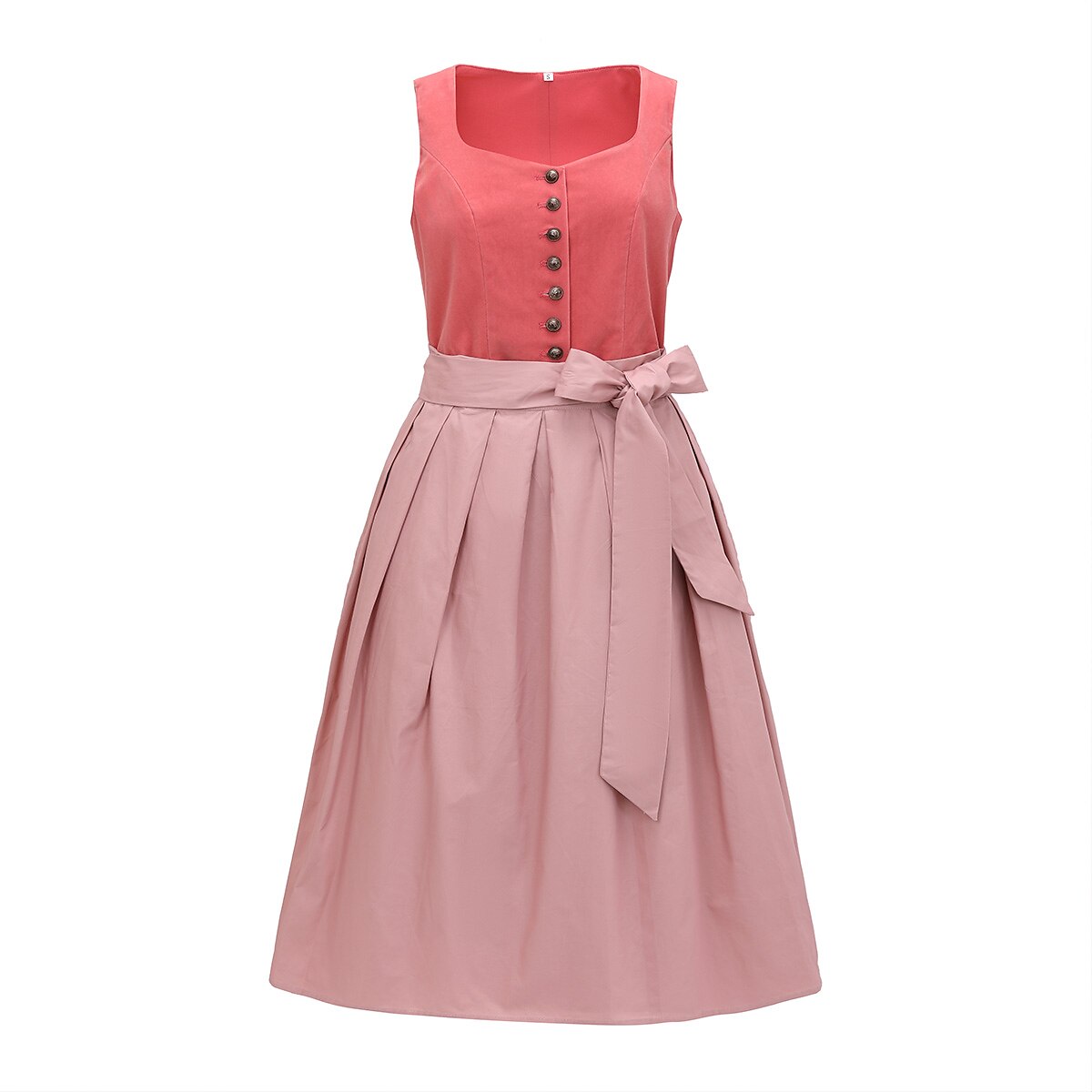 Elegant dirndl dress with apron – Oktoberfest | Traditional costume dress for a stylish appearance 1
