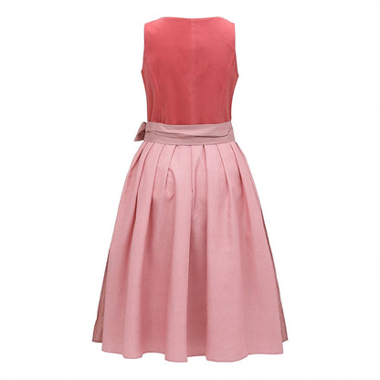Elegant dirndl dress with apron – Oktoberfest | Traditional costume dress for a stylish appearance 2