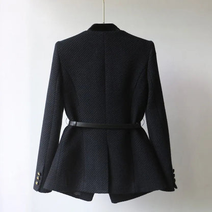 Elena | Elegant Tailored Mid-Length Wool Coat for Women (65) 3