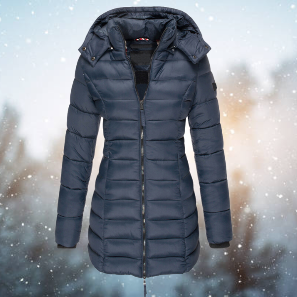 Emily | Cozy Black Puffer Jacket for Women 0