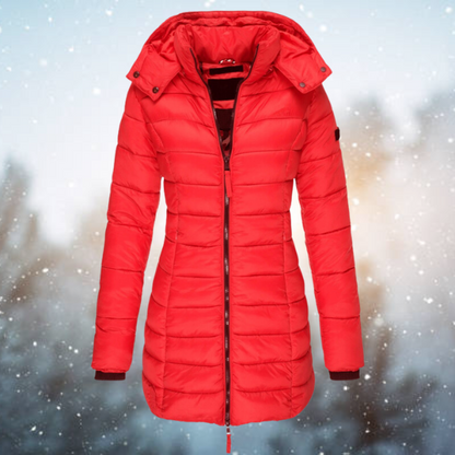Emily | Cozy Black Puffer Jacket for Women 4