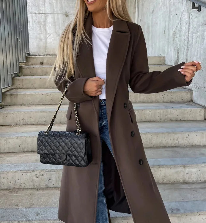Emily | Elegant Classic Wool Coat for Women 1