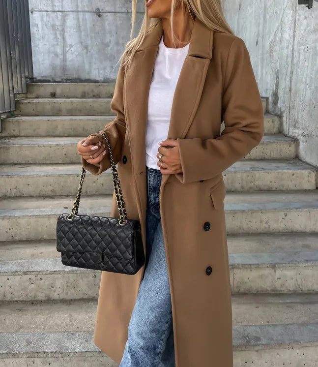 Emily | Elegant Classic Wool Coat for Women 4
