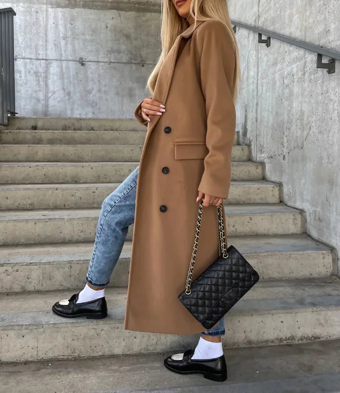 Emily | Elegant Classic Wool Coat for Women 5
