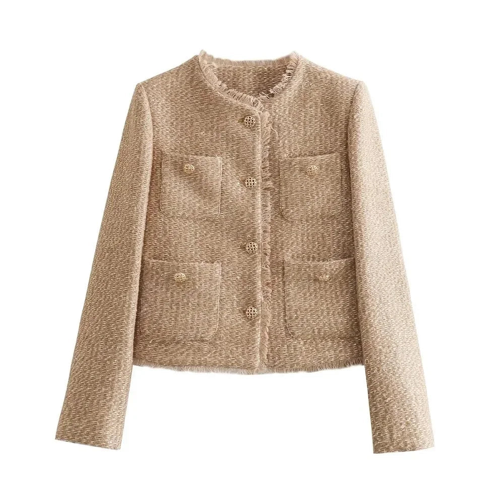 Emily | Elegant Stylish Cropped Jacket 0