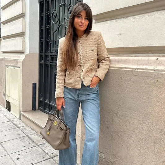Emily | Elegant Stylish Cropped Jacket 1