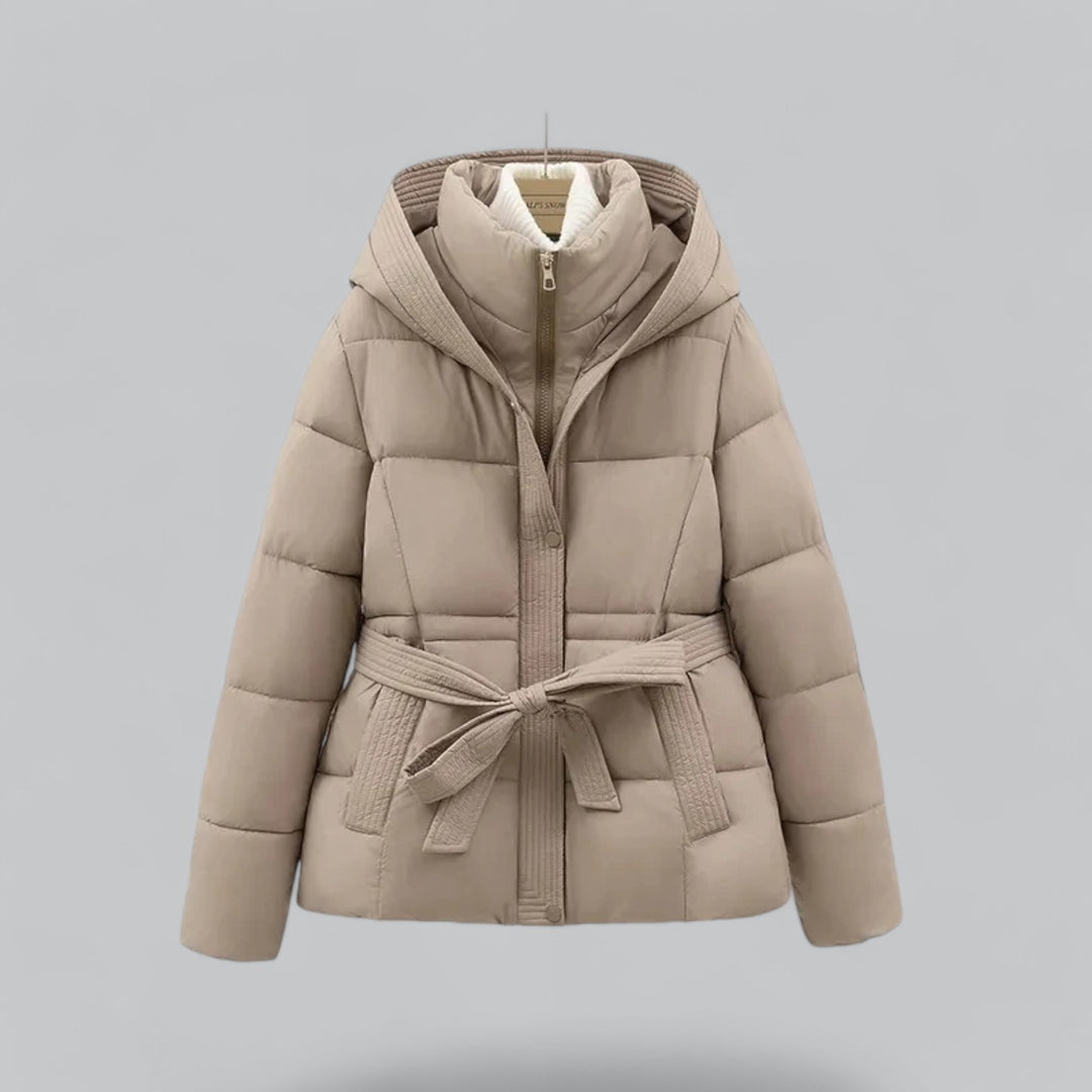 Emily | Stylish Black Insulated Puffer Jacket 2