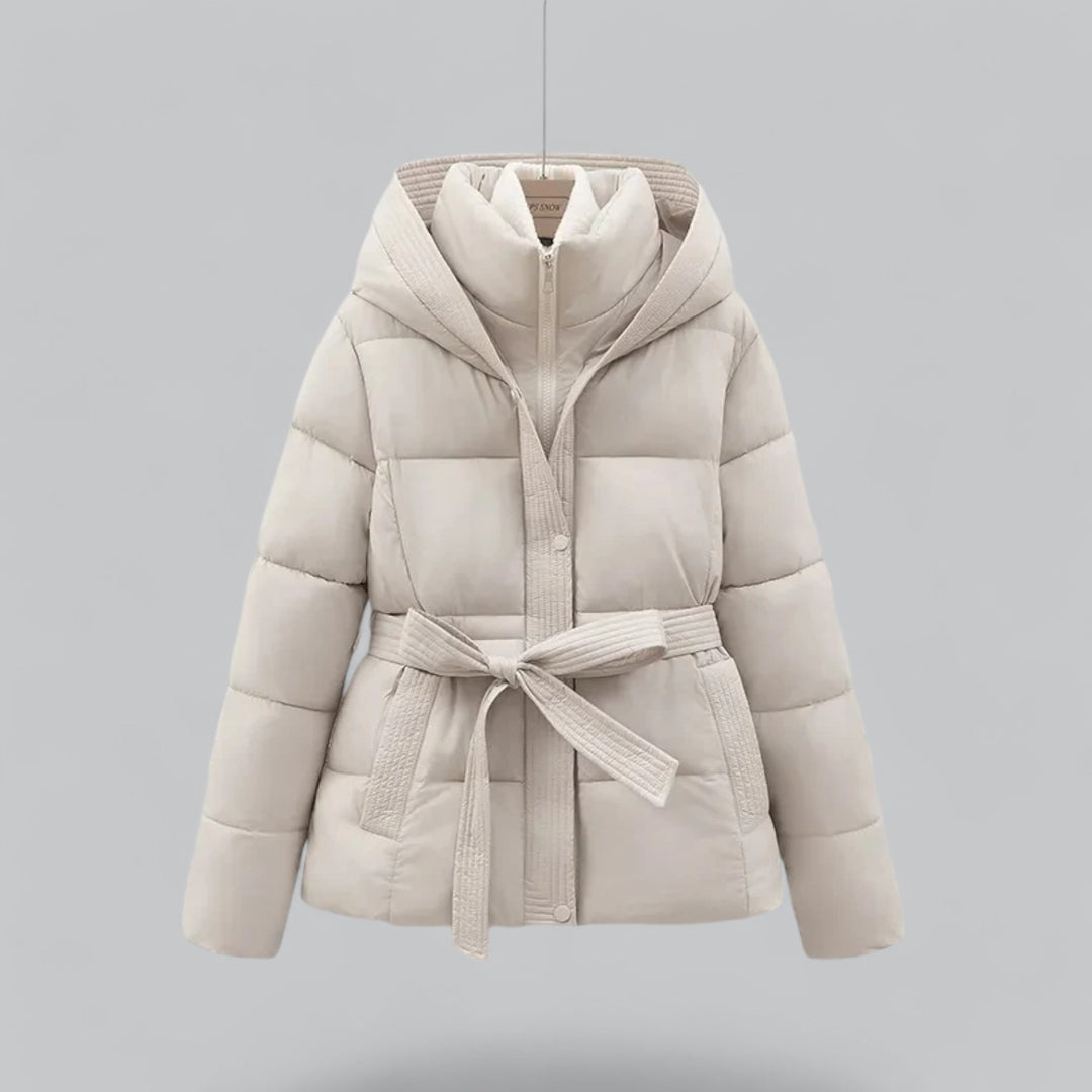Emily | Stylish Black Insulated Puffer Jacket 3