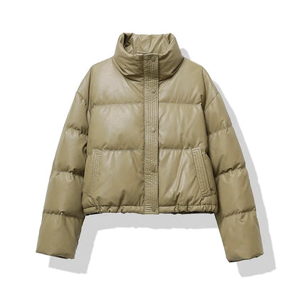 Emily | Stylish Cozy Black Puffer Jacket for Women 2