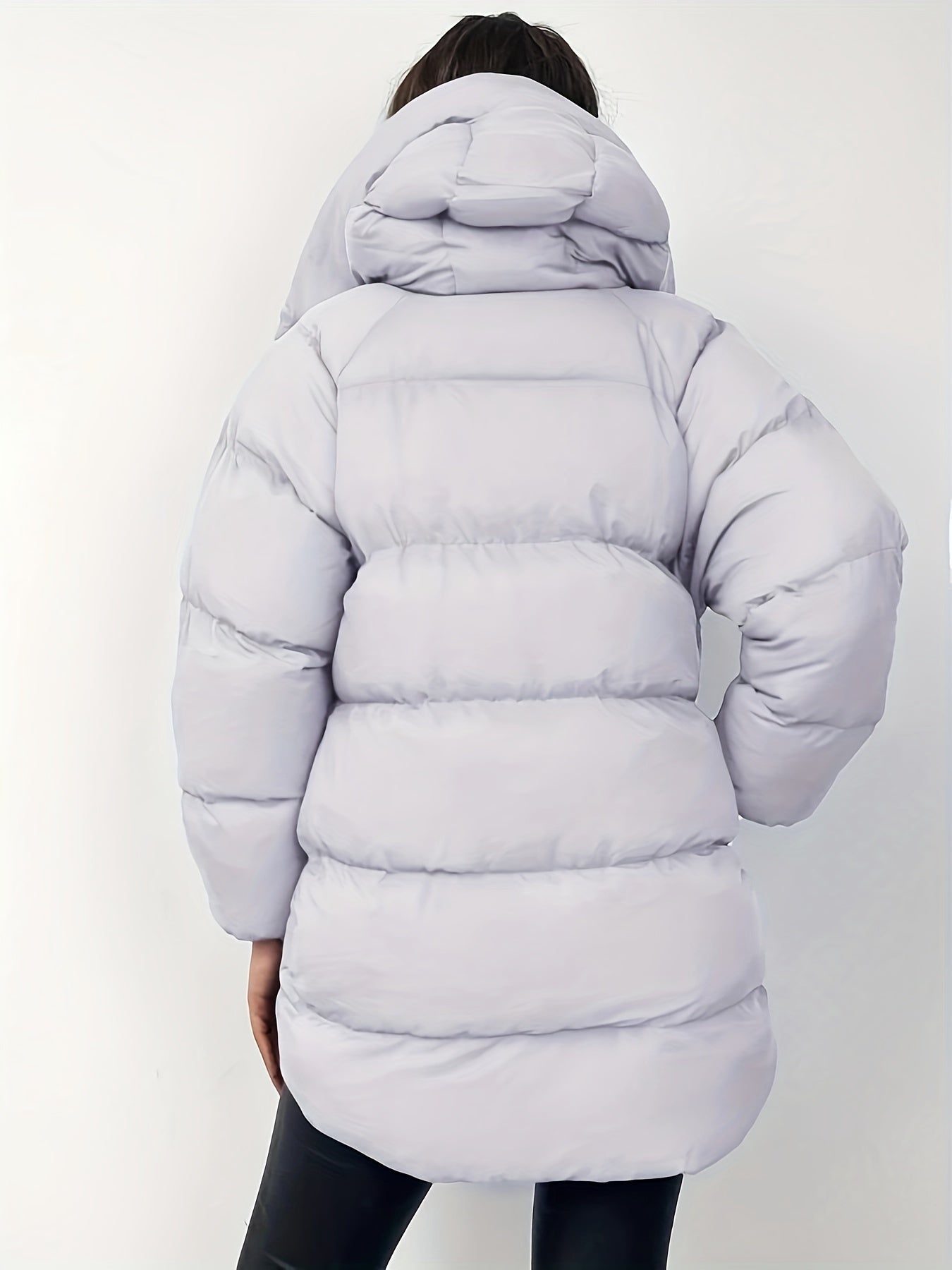 Emma | Cozy Short Black Puffer Jacket for Women 3