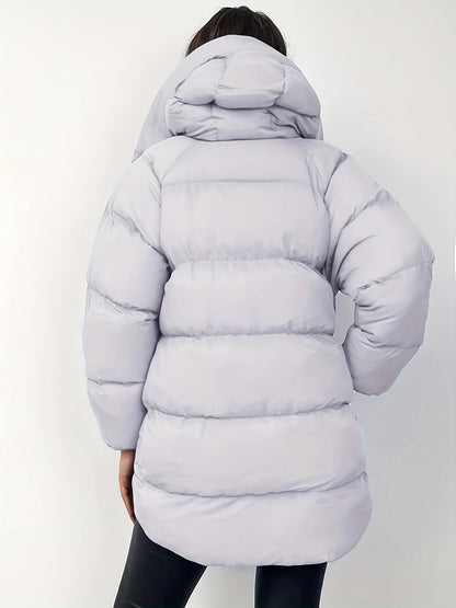 Emma | Cozy Short Black Puffer Jacket for Women 3
