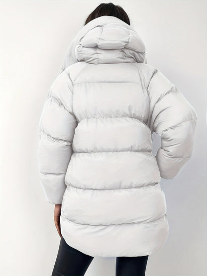 Emma | Cozy Short Black Puffer Jacket for Women 6