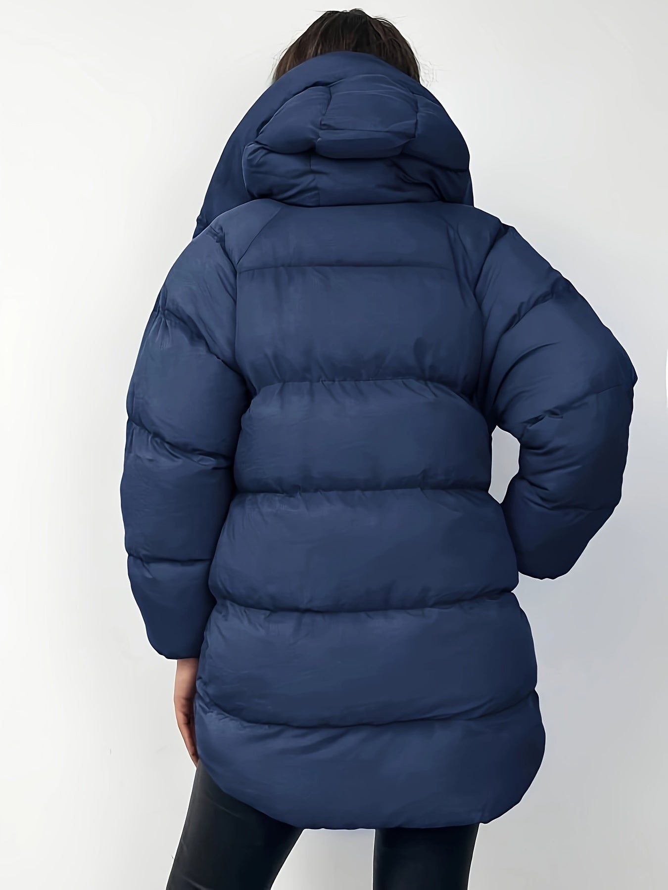 Emma | Cozy Short Black Puffer Jacket for Women 8