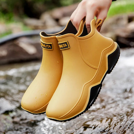 Emma | Stylish Black Waterproof Ankle Boots for Women 0