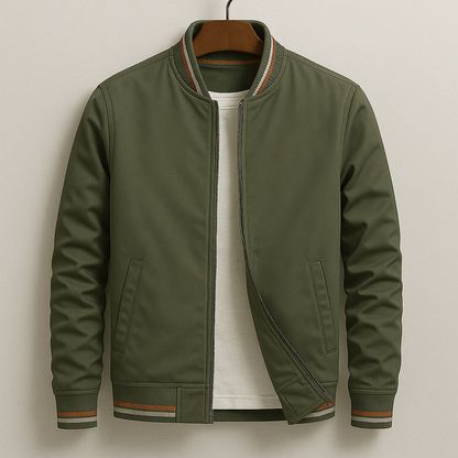 Ethan | Modern Lightweight Mens Bomber Jacket 1