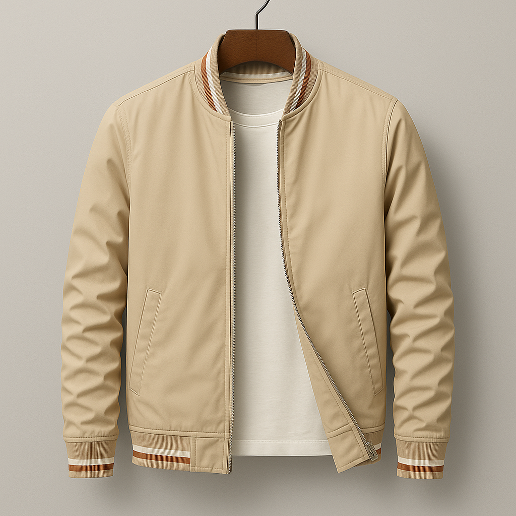 Ethan | Modern Lightweight Mens Bomber Jacket 5