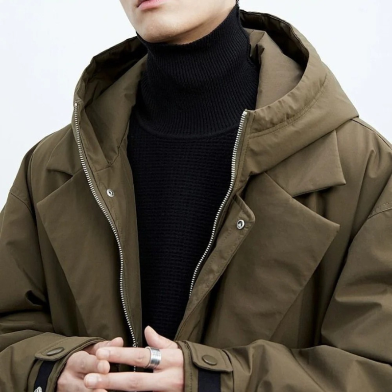 Ethan | Stylish Warm Waterproof Men's Trench Coat 1