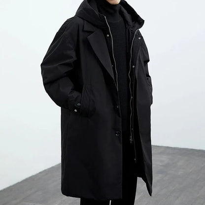 Ethan | Stylish Warm Waterproof Men's Trench Coat 3